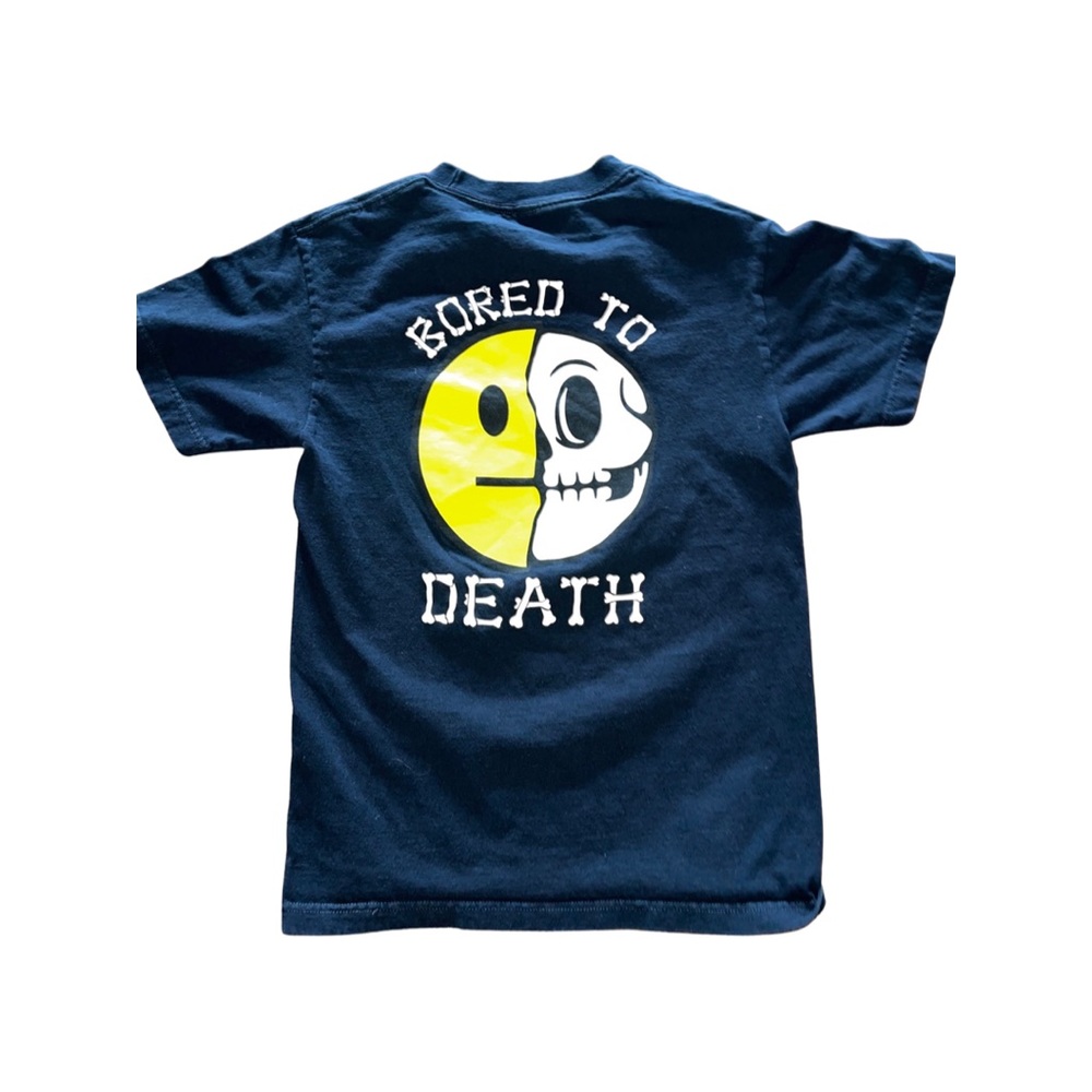 Boring Life Club “Bored to Death” Graphic Tee: Streetwear: Unisex Small